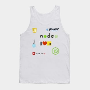 javascript sticker set Tank Top